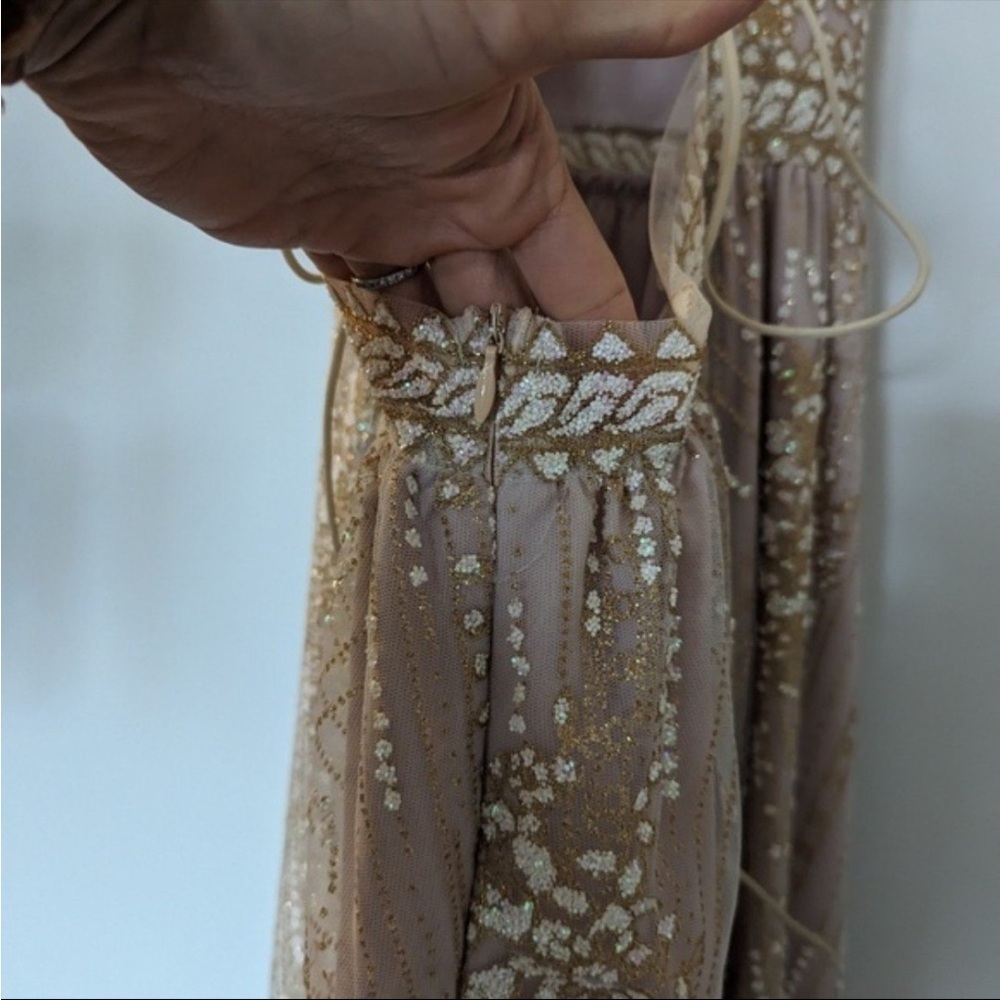 Hello Molly Gold on the Ceiling Sparkle Dress - Picture 9 of 11
